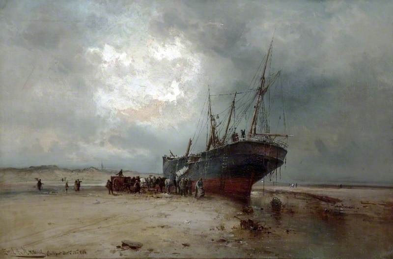 The Mexico wrecked in Liverpool Bay